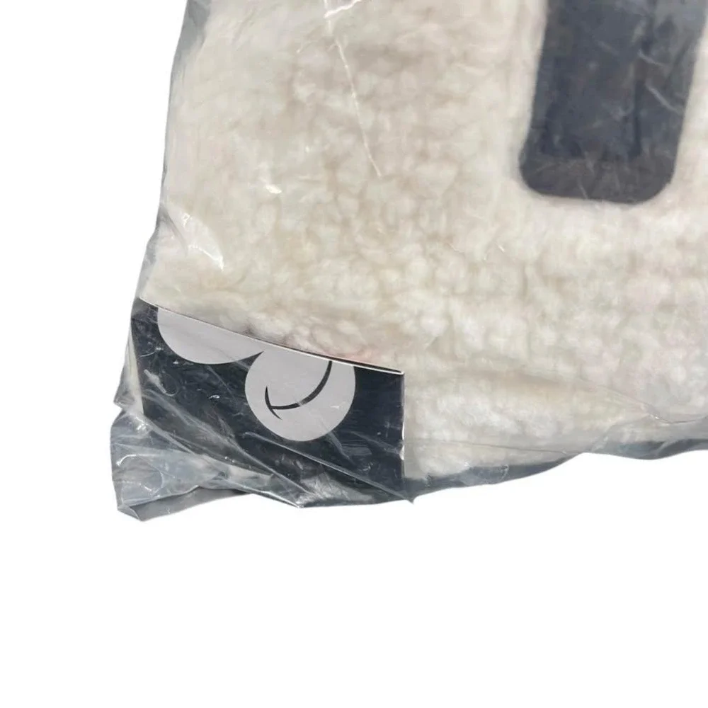 Pottery Barn Disney Mickey Mouse HOME Cozy Lumbar Pillow NWT Faux Fur Sherpa
